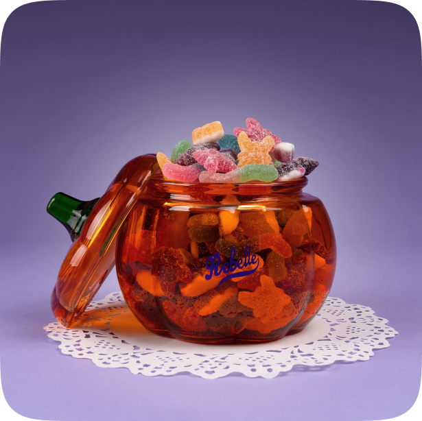 tarro de caramelos de Halloween 2