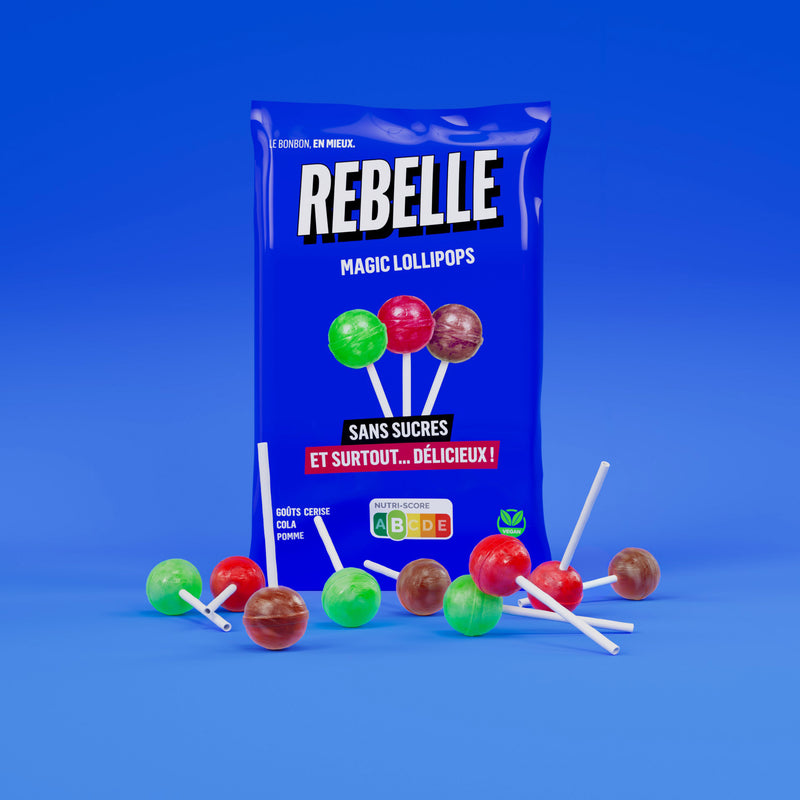 Piruletas sin azúcares