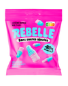 Bolsa botellas rosa y azul